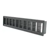 Switch Boss 10 Gang Black Poly Rocker Switch Housing Panel