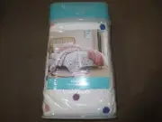 NEW Koolaburra by UGG Hannah Kids Twin Comforter Set with Sham - 2 pieces