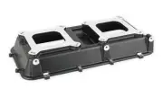 300-207BK-2 Holley Hi-Ram Intake Plenum Top Only - 2 x 4150 - Flat Black Finish