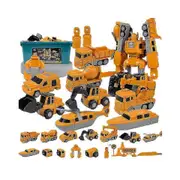Magnetic Transform Engineering Car Assembled Toys Project 26 pieces