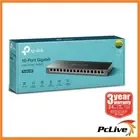 NEW TP-Link TL-SG116E V2 16-Port Gigabit Easy Smart Switch Manage QoS Fanless