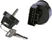 6 pin 3 Position Ignition Key Switch for Polaris Sportsman 400 500 600 700 800,Ranger 500 700 900 1000, RZR 800 900 1000,Magnum 250. Replaces # 4011002,4012165,4011142,4012166