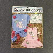 Daisy Kingdom Cats No-Sew Fabric Appliqué Hawaiian Meow NEW Old Stock Vintage