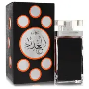Lattafa Al Azra'a Black by Lattafa Eau De Parfum Spray (Unisex) 3.4 oz For Men