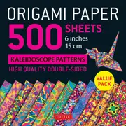 Origami Paper 500 sheets Kaleidoscope Patterns 6" (15 cm)