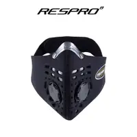 在飛比找PChome24h購物優惠-英國 RESPRO TECHNO 防霾競速騎士口罩( 黑色 