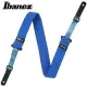 IBANEZ GSF50-BL 吉他/貝斯減壓背帶-藍色款 / 加贈擦琴布x1 /原廠公司貨