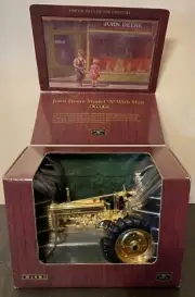 John Deere 1/16 Model A with Man "Gold Edition" Tractor by ERTL - MIB RARE