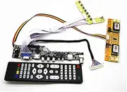 TV+HDMI+VGA+AV+USB+Audio TV LCD Driver Board 22" LTM220M1-L01 M220Z1-L03 1680 * 1050 LCD Controller Board DIY Kits