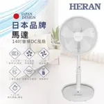 中和實體店面 HERAN禾聯 14吋智能變頻DC風扇 5扇葉(HDF-14CH550)先問貨況