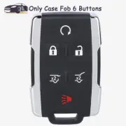Smart Remote Key Case Fob Shell 6 Buttons for 2015-2020 Chevrolet Tahoe Suburban