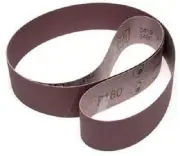 3M(TM) Cloth Belt 341D, 2 in x 72 in P400 X-weight, 50 per case