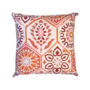 Mandala Orange Cushion with Insert 50x50cm