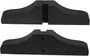 GLEAVI 2Pcs Folding Divider Stand Japanese Style Privacy Screens Holder for Home Office Hotels Portable Partition Base for Enhanced Aesthetic Appeal
