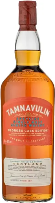 Tamnavulin Oloroso Cask Single Malt Scotch Whisky 1L