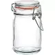 《Utopia》扣式玻璃密封罐(橘250ml) | 保鮮罐 咖啡罐 收納罐 零食罐 儲物罐