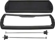 Attwood 9094-5 Heavy-Duty Battery Tray, for 29/31 Series Batteries, Black Plastic, 13 1/6 Inches L x 6 7/8 Inches W