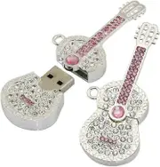 Ersam 64GB Guitar Shape USB Flash Drive USB Drives Memory Stick Thumb Drives USB