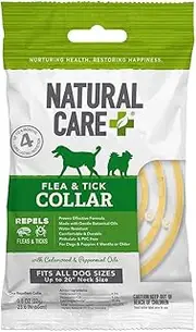 Repellent Flea and Tick Collar for Dogs and Puppies - 4 Month Flea & Tick Treatment for Dogs - Repels Fleas & Ticks with Certified Natural Oils