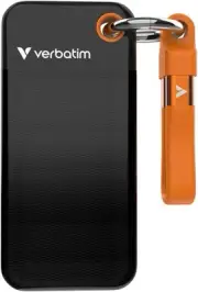 Verbatim Ssd Pocket 1Tb Black Orange