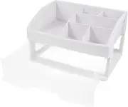 AUTSUPPL Cosmetic Storage Bucket Plastic Makeup Organizer Box Drawer Organizers for Bedroom Bathroom Practical Storage Rack