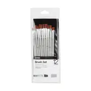 12 Piece Brush Set - Flat