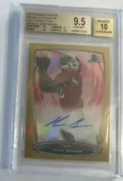 2014 Bowman Chrome JOHN BROWN Gold Refractor RC AUTO #32/50 Made BGS 9.5 GEM
