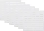 uxcell Double Sided Sticky Dot 0.8X0.4 Inch / 20X10mm, 6 Sheet / 300 Pcs Removable Clear Sticky Tack Rectangle Putty for Balloon, Crafts, Art Festival Decoration