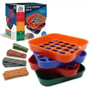 Nadex Quick Sort Coin Organizing Trays | Color Coded Sorting Trays
