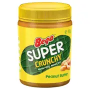 Bega Super Crunchy Peanut Butter 470gm x 6