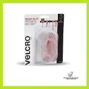 VELCRO® Brand 25mm x 1m White Heavy Duty Hook And Loop Tape
