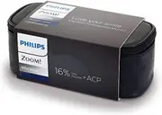 Philips Zoom 16% Nite White Carbamide Peroxide Teeth Whitening Gel - 6 x 2.4gram Syringes - Zipper Bag, Mouth Tray Case and Instructions Included