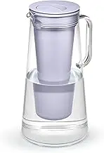 LifeStraw Home – Water Filter Pitcher, 10-Cup, Wisteria, BPA Free Designed for Everyday Protection Against Bacteria, parasites, microplastics, Lead, Mercury, PFAS and a Variety of Chemicals