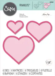 Sizzix Heart Frames Framelits Dies