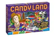 Candy Land Willy Wonka and the Chocolate Factory Board Game Themed Candy Land Board Game Artwork from the Willy Wonka Movie