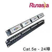 在飛比找PChome24h購物優惠-Runasia 超五類(Cat.5e)無遮蔽跳線面板 (TP