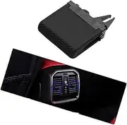 MKVAXR Dashboard Air Vent Left Right AC Vent Grille Outlet Tab Clip Repair Kit Rear Air Conditioner Vent Paddle, for, 2018 2019 2020 2021 2022 Car Air Vent Clip(Black Rear 1pc)