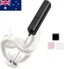 CIRCLE JOY Milk Frother Handheld Battery Operated - Black