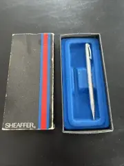 Sheaffer Pencil Vintage-Chrome-Made in USA White Dot