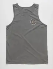 Brixton Tank Top For Men (Pebble Sun Wash) Sleeveless Tee Size Small.