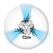 Wham-O Twilight Blast Outdoor 25cm Frisbee Disc Toy w/ LED Lights Kids/Child 5y+