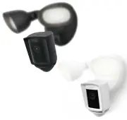 Silicone Skin Case Cover w. Weather Protection for Ring Floodlight Cam Wired Pro