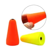 5Pcs Popping-Floats Fluorescent Bobber Buoys Cork Float Fishing Rigging Tackle