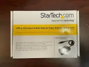 USB to VGA External Multi-Monitor Video Adapter USB2VGAE2 New