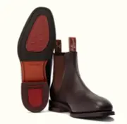 RM Williams Dynamic Flex Craftsman Australian Made Boots Chestnut Size 10G