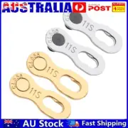 2pcs Portable Bicycle Chain Master Link Joint Connector 11 Speed Quick Clip AU