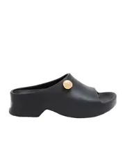 Foam Pebble slide 38,40,41 Black/Gold