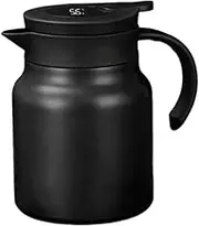 Coffee Carafe - Thermal Carafe | Thermal Teapot | therrmos Teapot | 1L Insulated Teapot | Coffee Pot | Insulated Carafe | Large Thermo Coffee Pot | Hot Water jjug | Vacuum Carafe | therrmos Jug
