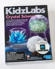 Crystal science grow your own crystal experiment kit by 4M Kidzlabs Toysmith