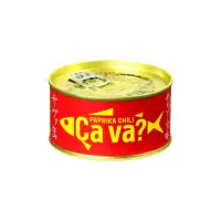 在飛比找momo購物網優惠-【日本CAVA】辣味紅椒鯖魚罐頭 170g